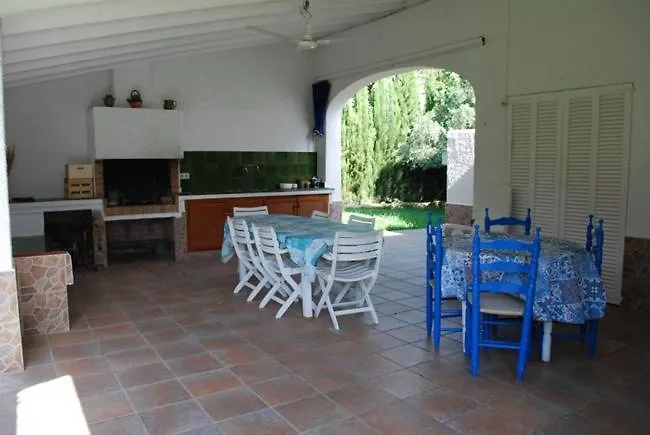 Casa Josep, Urbanizacion Calafat, Zona Residencial, Frente Al Mar, A 5 Mn De La Playa, Wifi Y Aire Acondicionado Villa 0*, Calafat